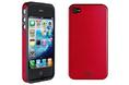 Artwizz SeeJacket Alu бъмпър за iPhone 4 - винено червен